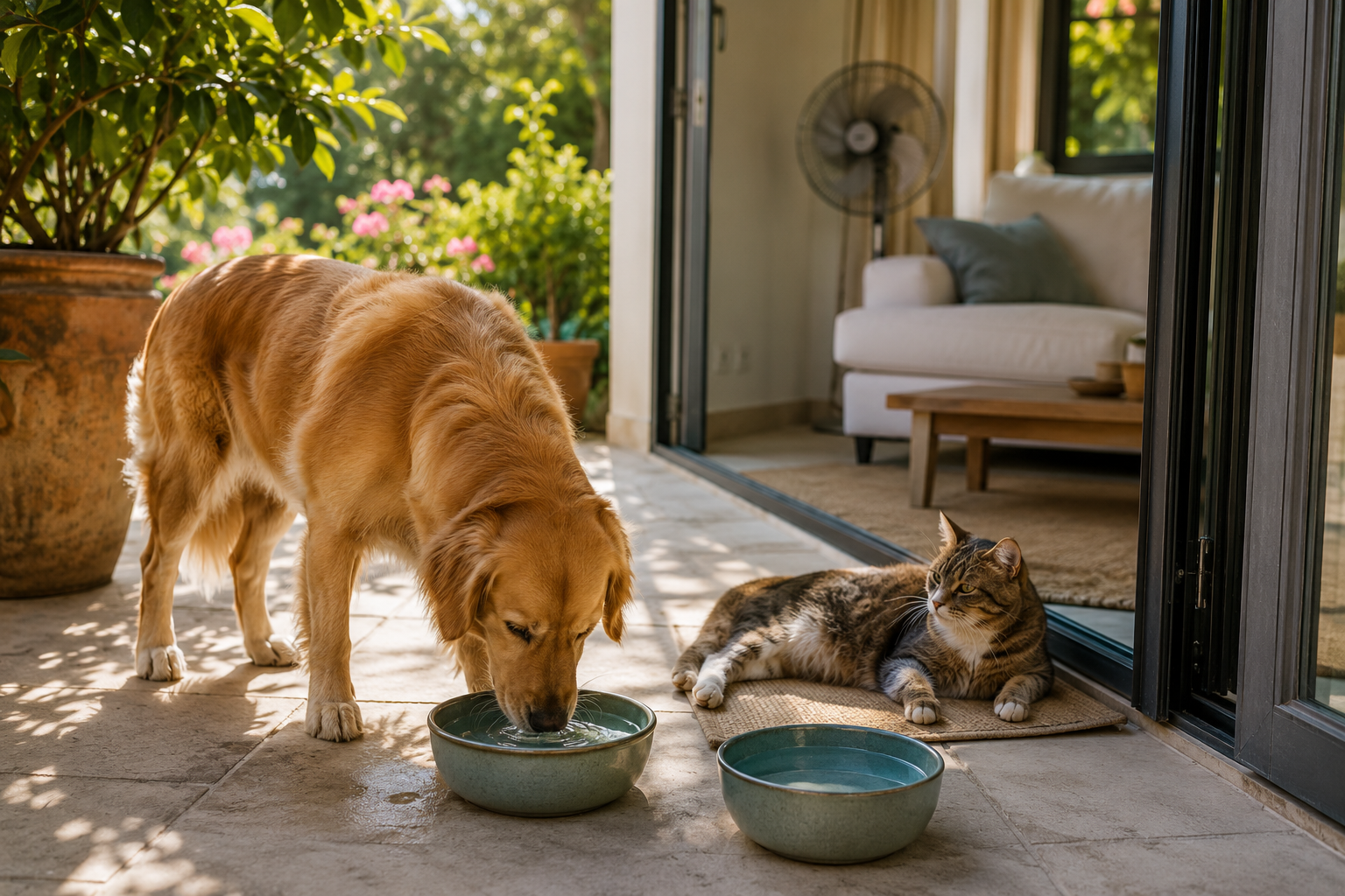 How to Keep Dogs and Cats Safe in Hot Weather