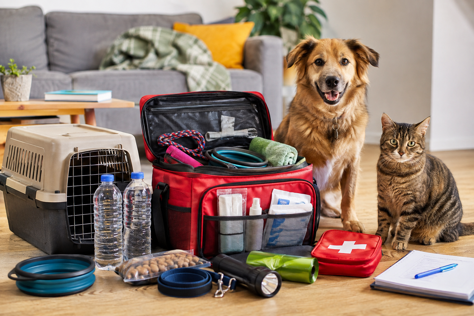 How to Build a Pet Emergency Kit for Dogs and Cats