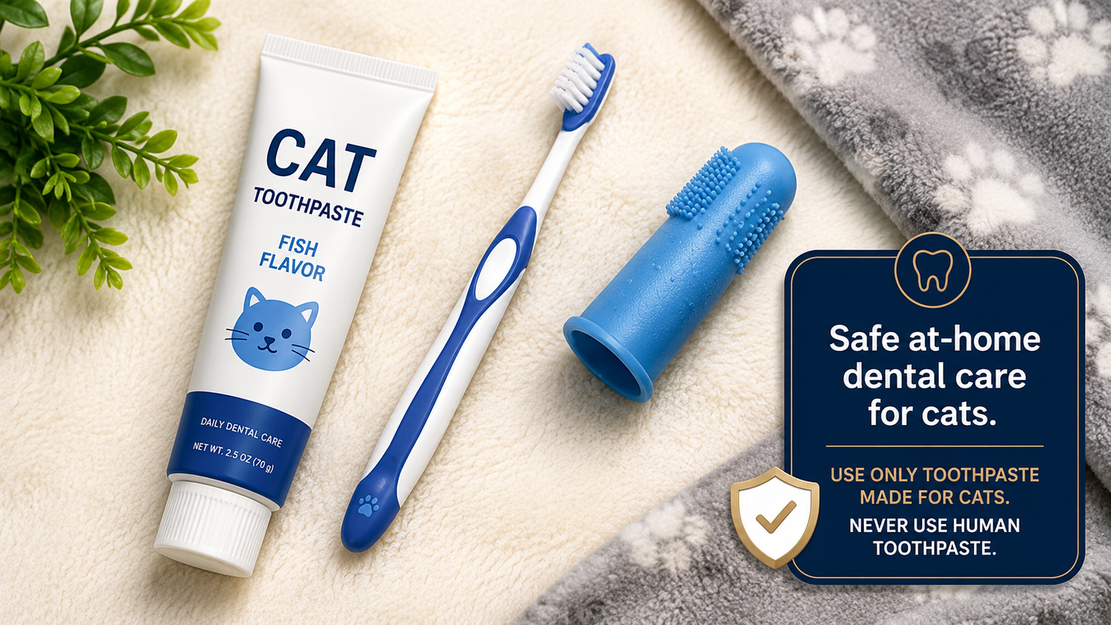 How to Brush a Cat’s Teeth Safely at Home