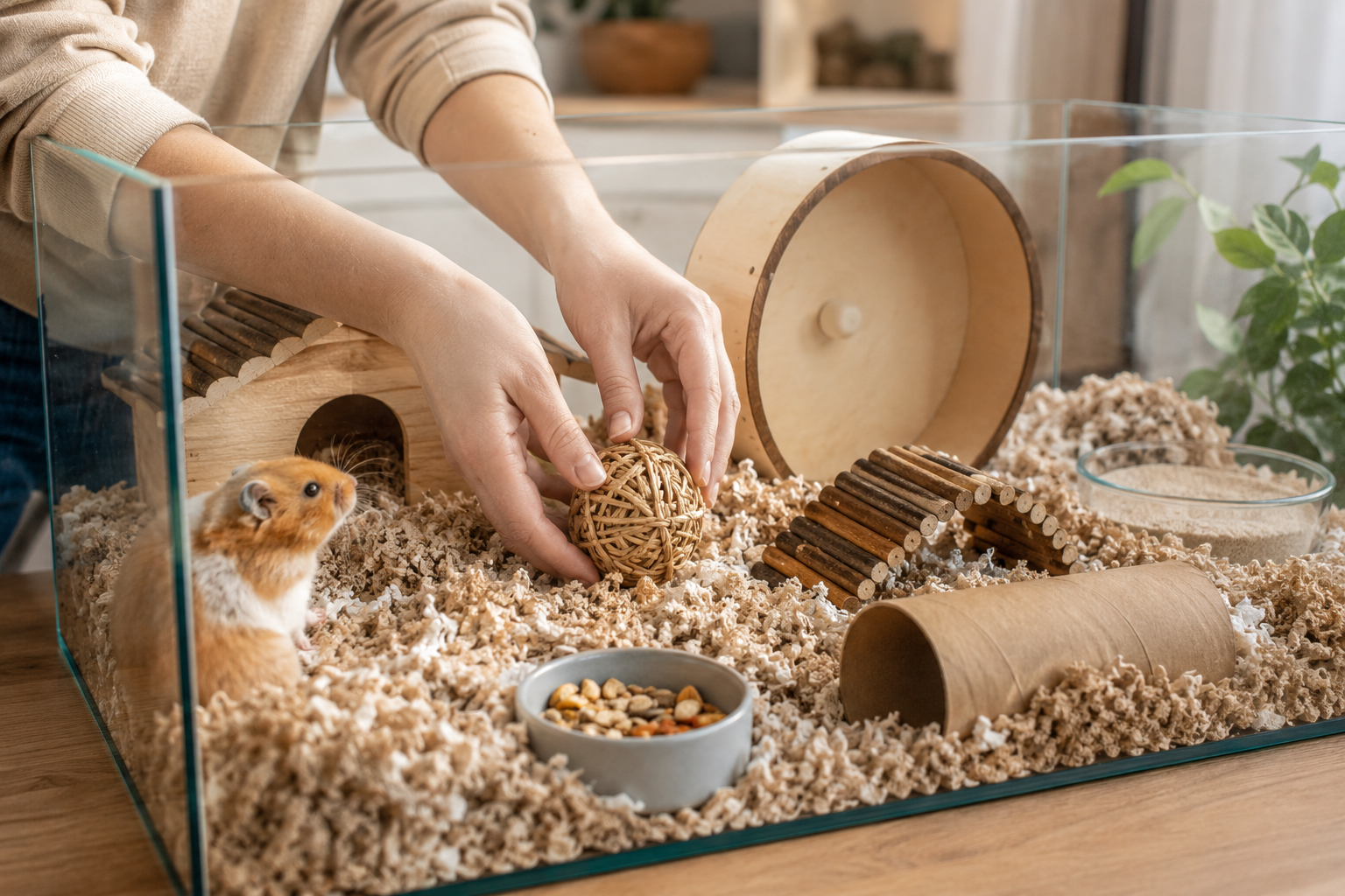 How to Set Up a Safe and Enriching Hamster Habitat
