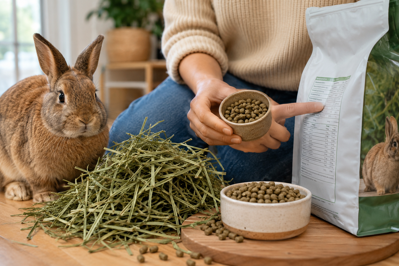 How to Choose Healthy Rabbit Pellets