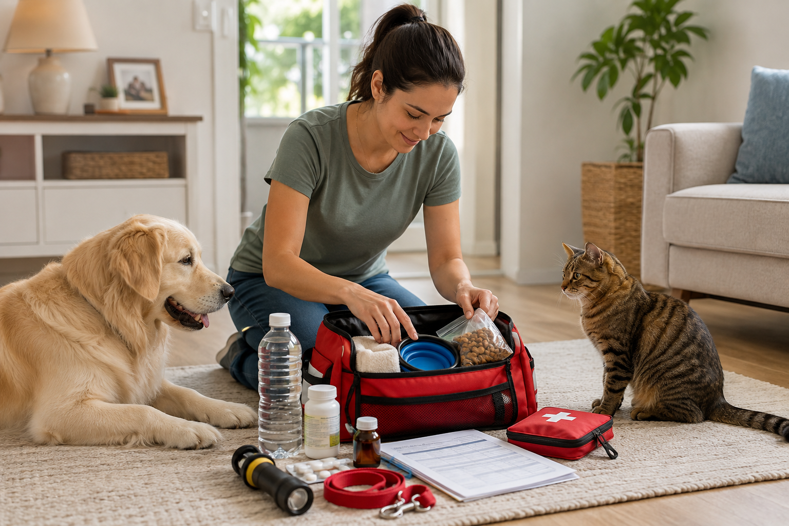 How to Build a Pet Emergency Kit for Dogs and Cats