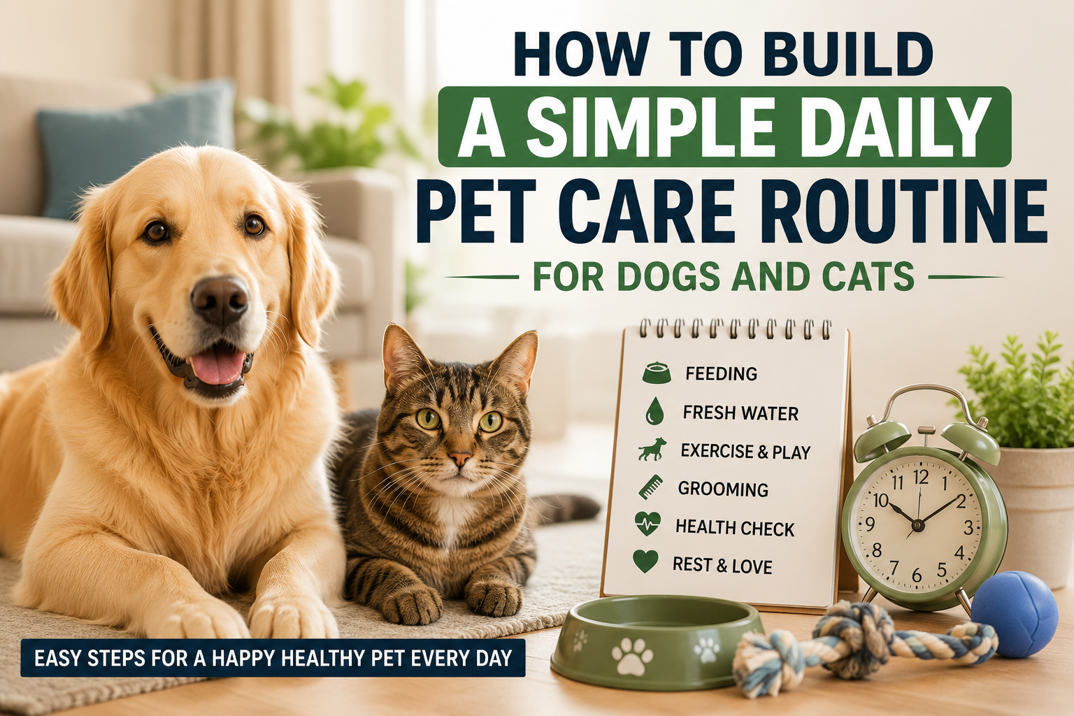 How to Create a Safe and Comfortable Space for Your Pet at Home
